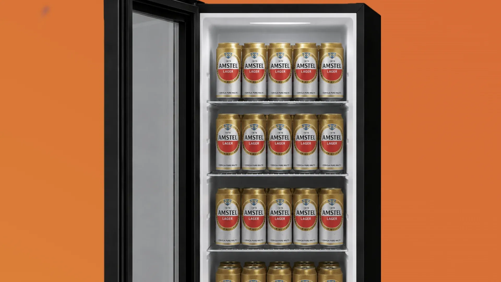 Brinde grátis: Sorteio AmPm: concorra a uma cervejeira Consul com 72 latas de Amstel