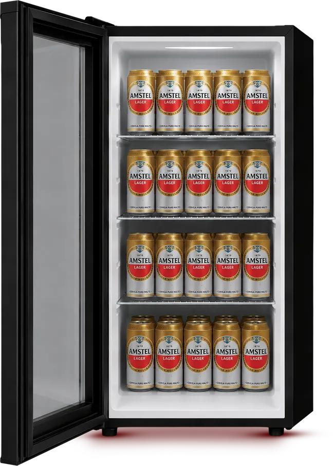 Cervejeira Consul exibida na campanha de aniversário da AmPm