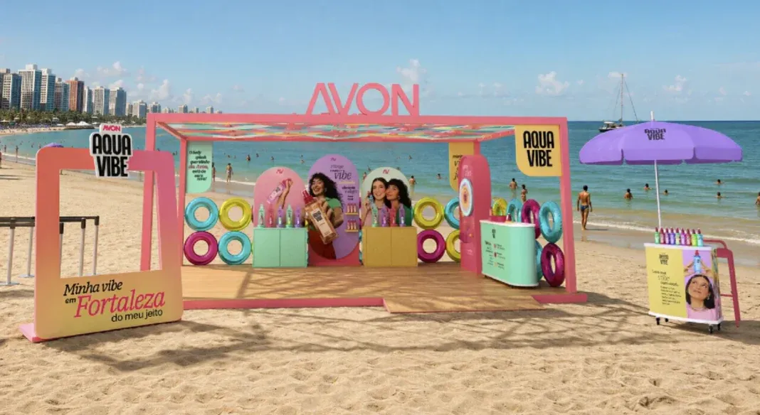 Brinde grátis: Brinde Grátis Avon: Ativação Aquavibe nas Praias de Recife e Fortaleza