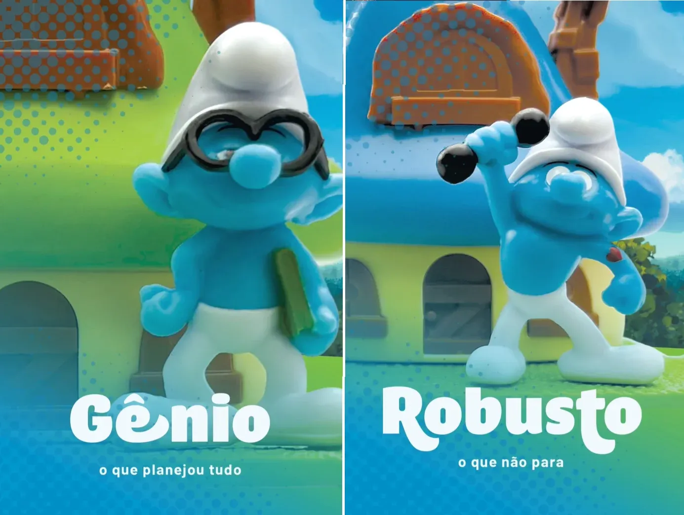 A K Rind Compre e Ganhe Bob's: monte a Vila dos Smurfs com 6 casinhas do Bob's Play