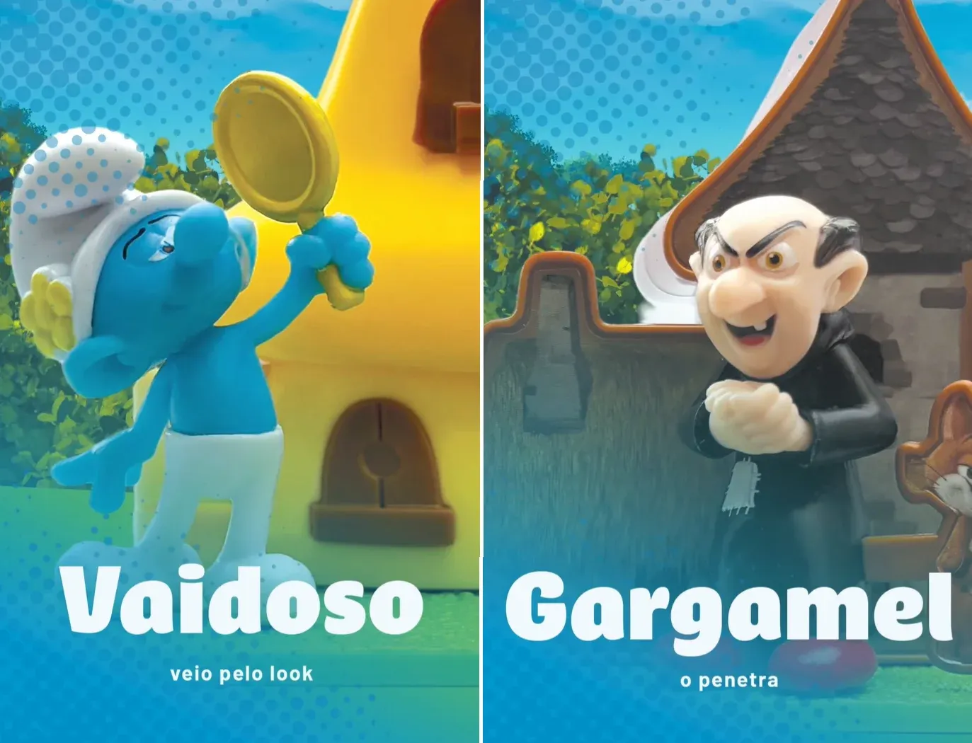 A K Rind Compre e Ganhe Bob's: monte a Vila dos Smurfs com 6 casinhas do Bob's Play