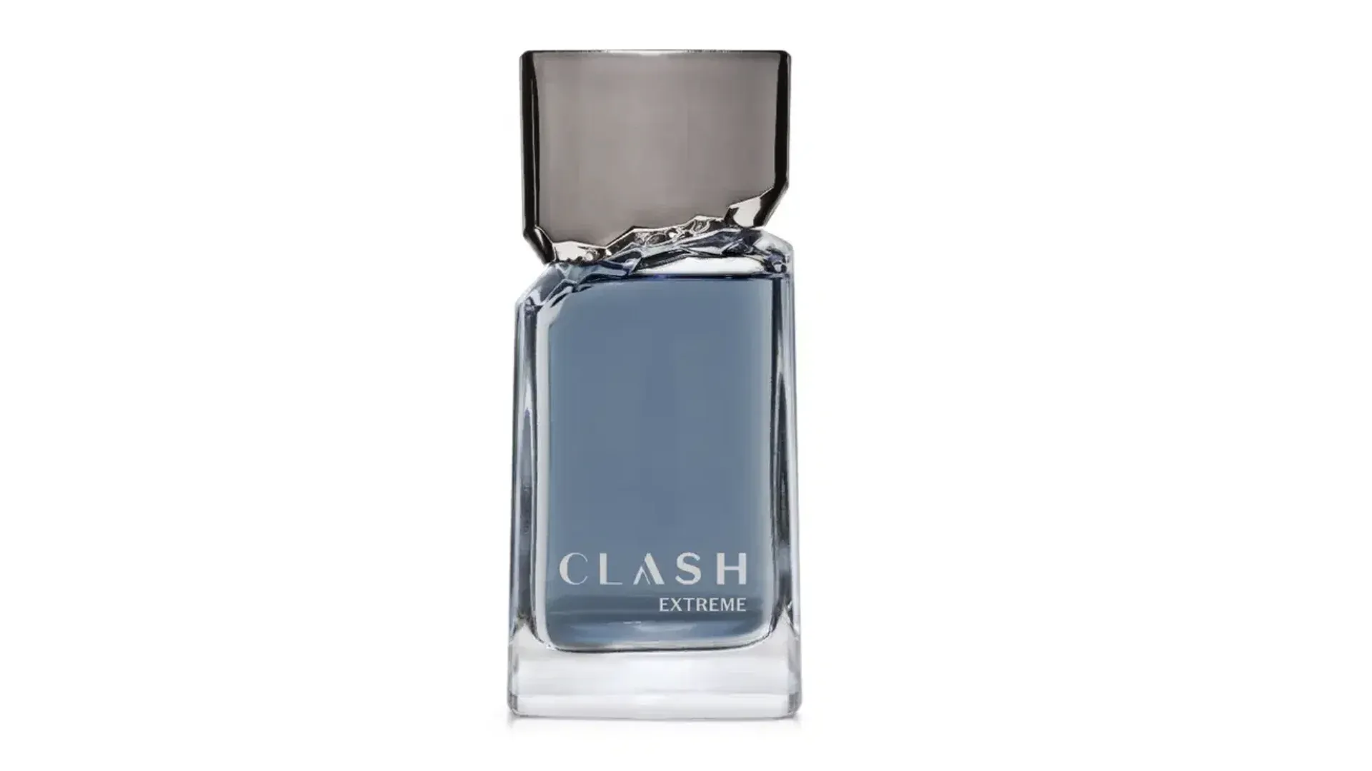 Frasco comercial do Clash Extreme; a miniatura anunciada tem 10 ml
