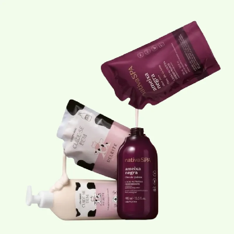 Combo de hidratante corporal e refil das linhas Nativa SPA e Cuide-se Bem do O Boticário