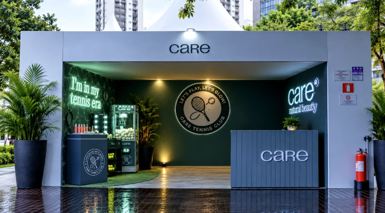 Brinde grátis: Promoção CARE Natural Beauty: Máquina de Garra com Brindes no SP Open até 20/09
