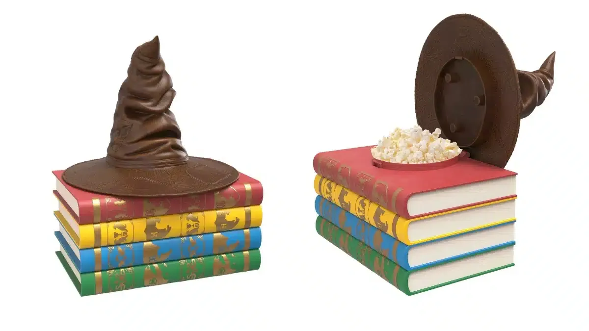 Brinde grátis: Promoção Cinemark Harry Potter: Balde Colecionável do Chapéu Seletor