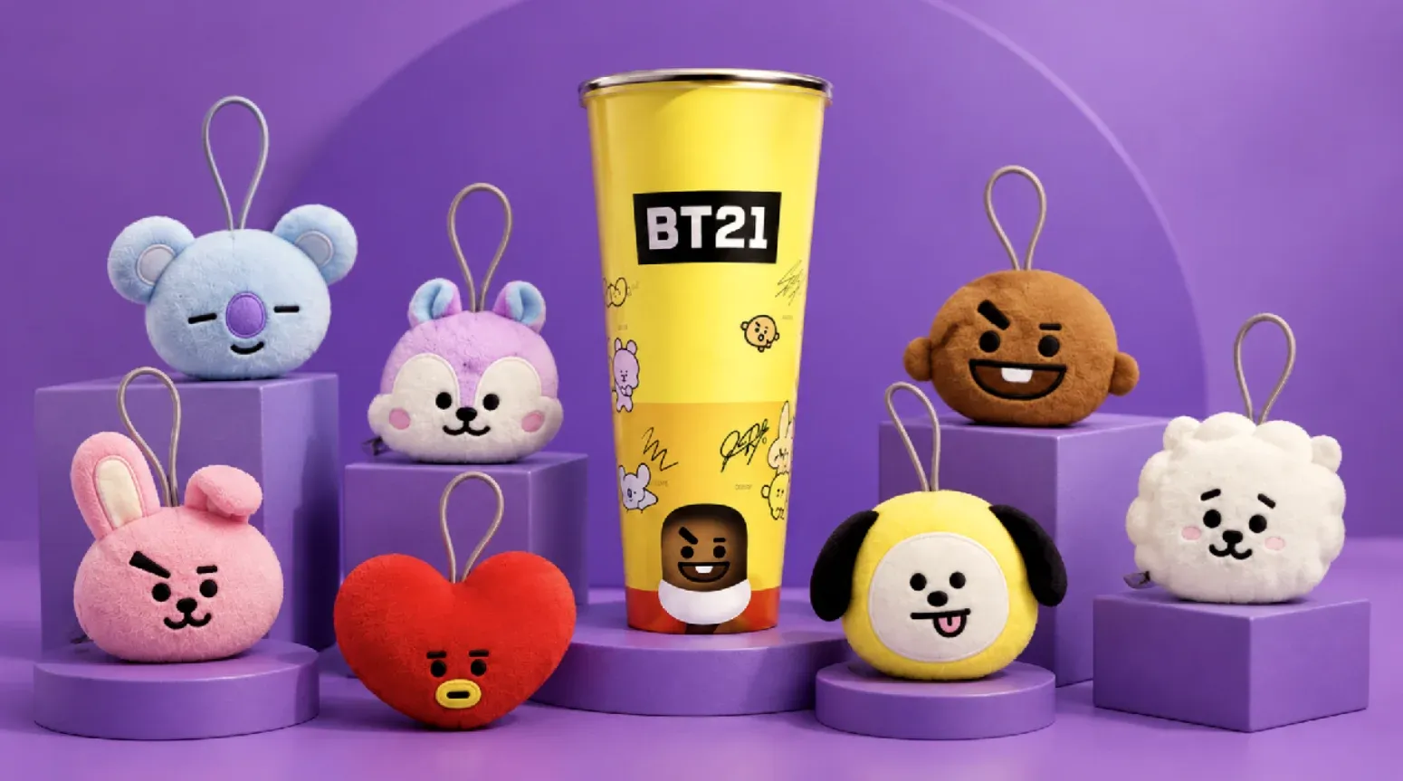 Brinde grátis: Compre e Ganhe Cinemark: MiniMark do BT21 Vira Blind Box com 7 Personagens em 29/09