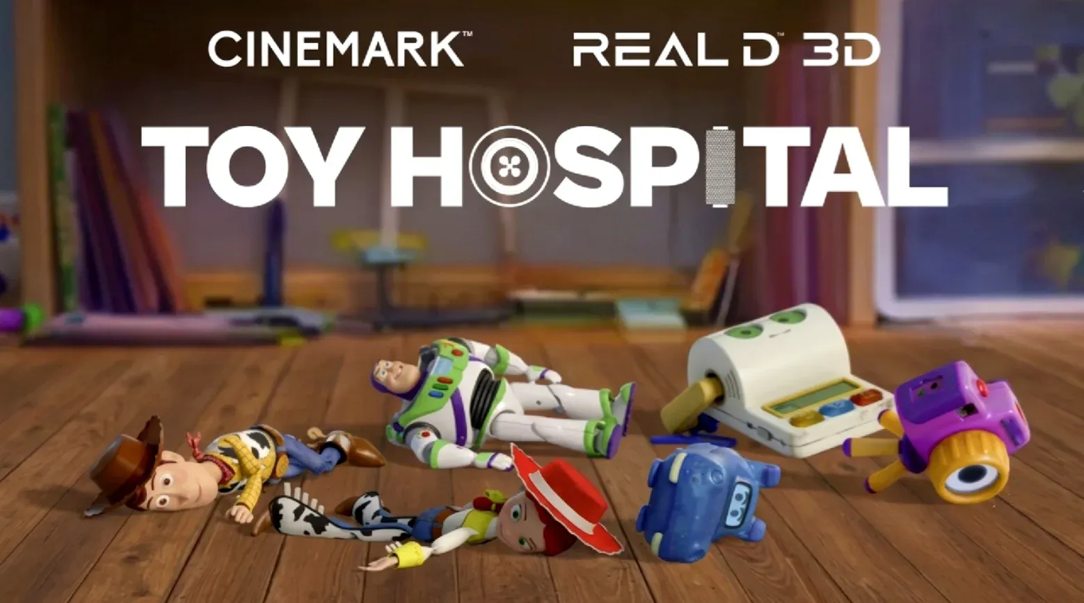 Brinde grátis: Cinemark cria Hospital de Brinquedos grátis para a estreia de Toy Story 5