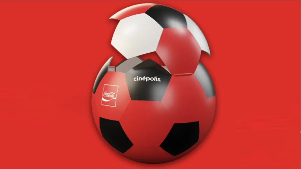 Brinde grátis: Promoção Cinépolis e Coca-Cola: Balde Bola de Futebol por R$ 59