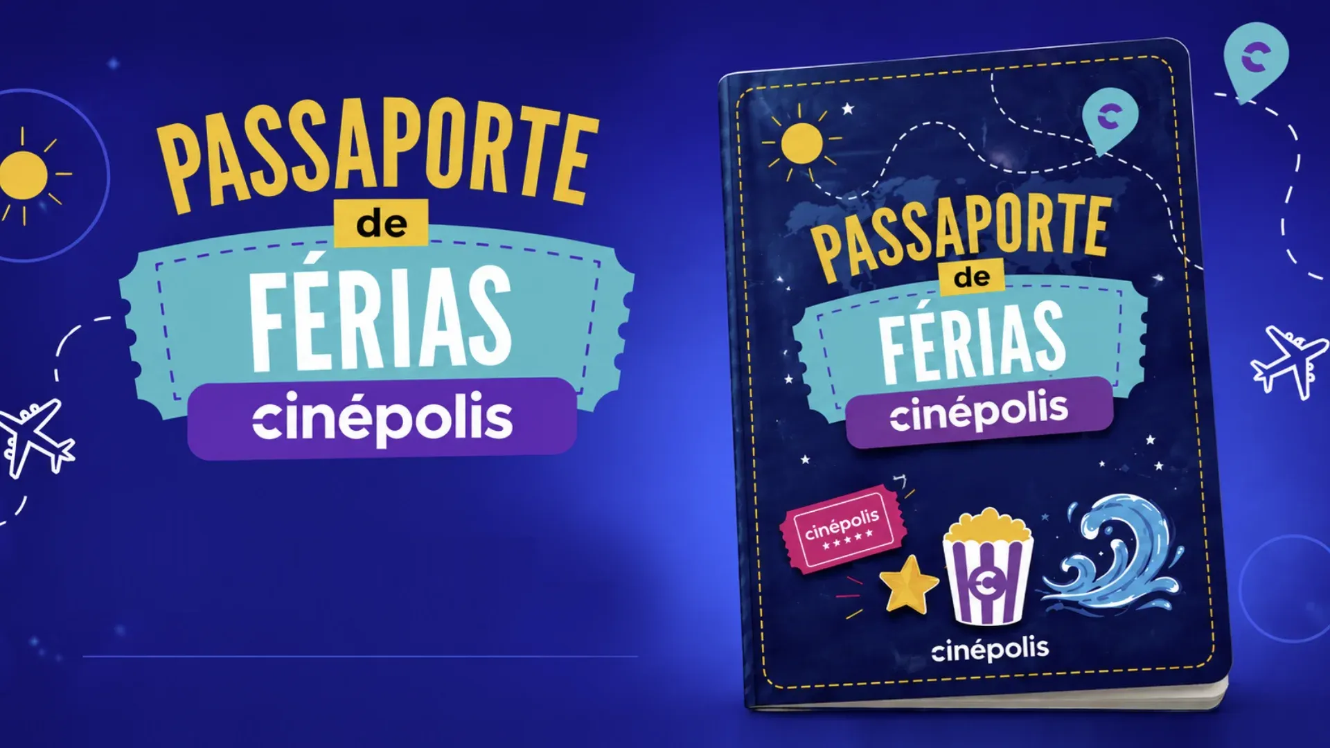 Brinde grátis: Promoção Cinépolis: Passaporte de Férias Dá Ingressos de Cinema para Quem Maratona