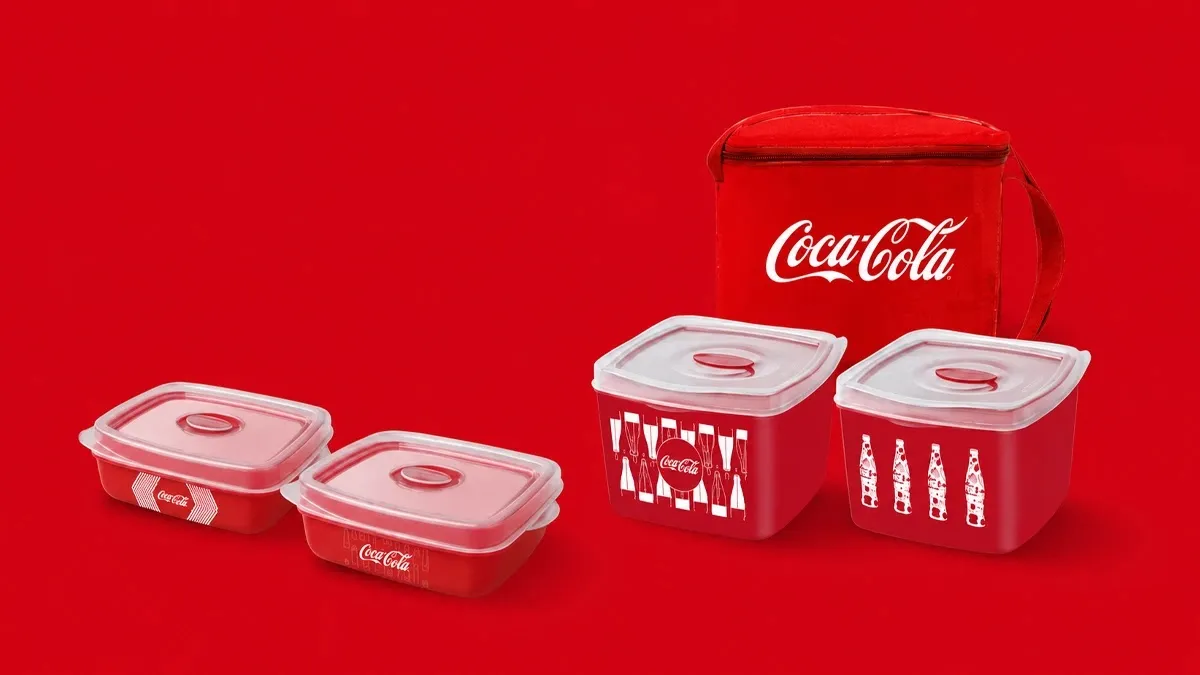 Brinde grátis: Compre e Ganhe Coca-Cola: Colecione Selos e Ganhe Potes e Bolsa Térmica