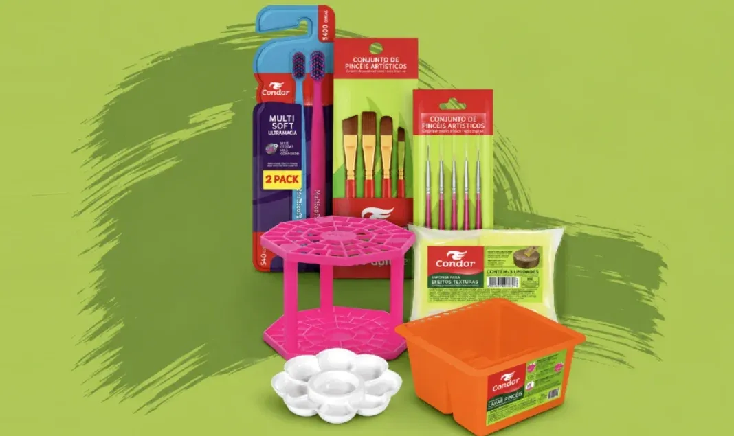 Brinde grátis: Sorteio Condor: Concorra a Kits de Pintura Artística no Mês da Arte