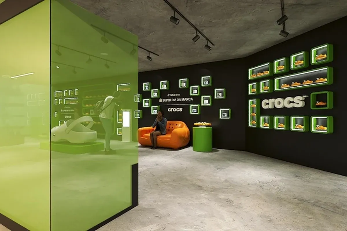 Brinde grátis: Casa Crocs Grátis em SP: Entrada Free, Brindes e Jibbitz com a TikTok Shop