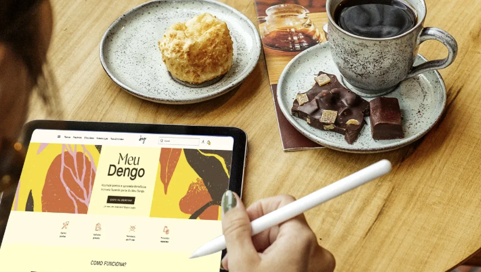 Brinde grátis: Programa Meu Dengo: Cafés, Trufas e Pontos para Clientes no Brasil