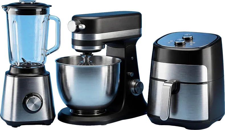 Liquidificador, batedeira planetária e air fryer, sugestão de uso dos cartões de R$ 300
