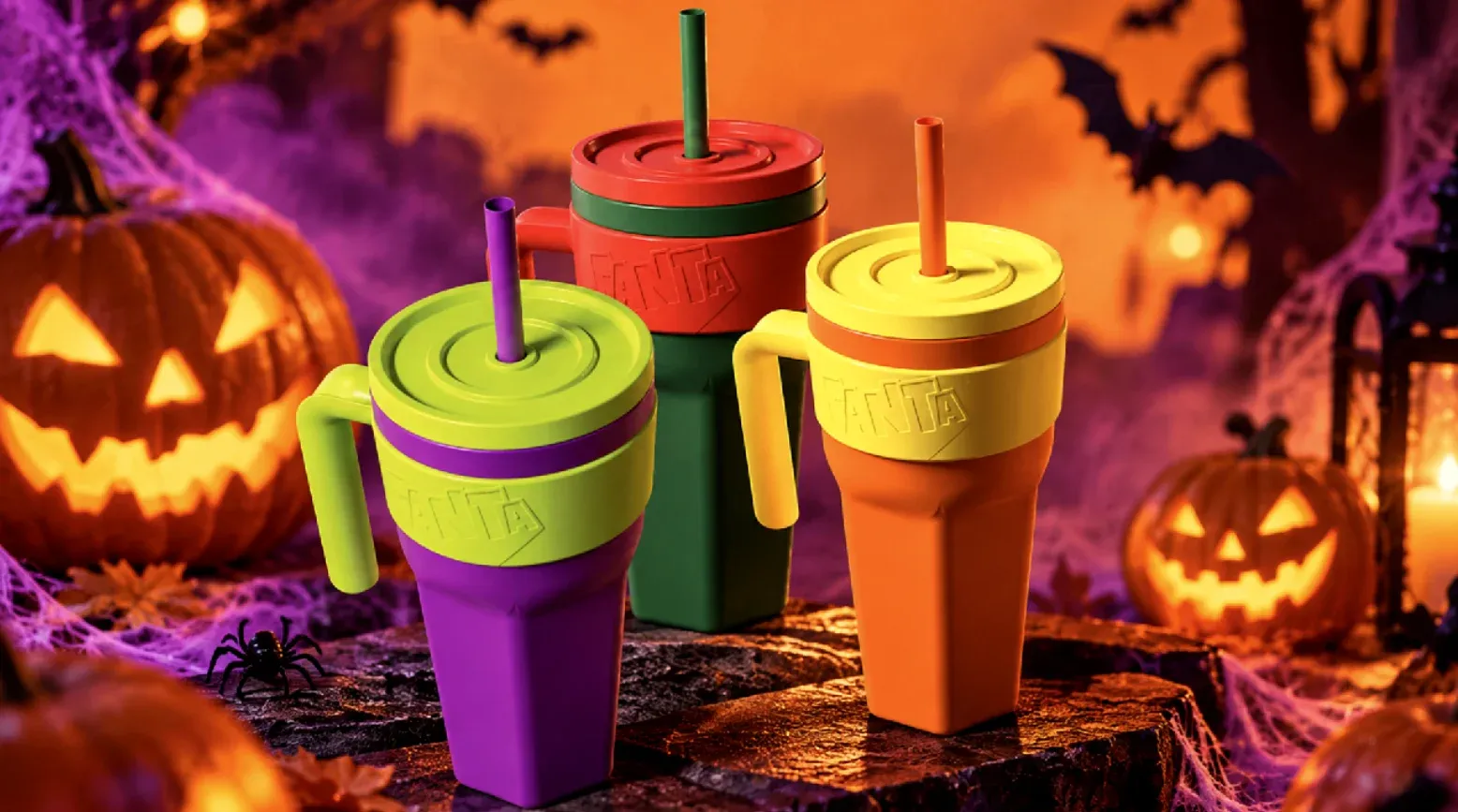 Brinde grátis: Compre e Ganhe Fanta Halloween: Copo Térmico a Cada R$ 20 em Fanta
