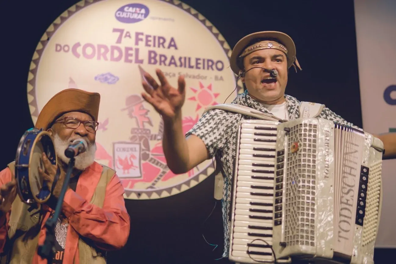 O cantador Bule-Bule, um dos artistas da programação