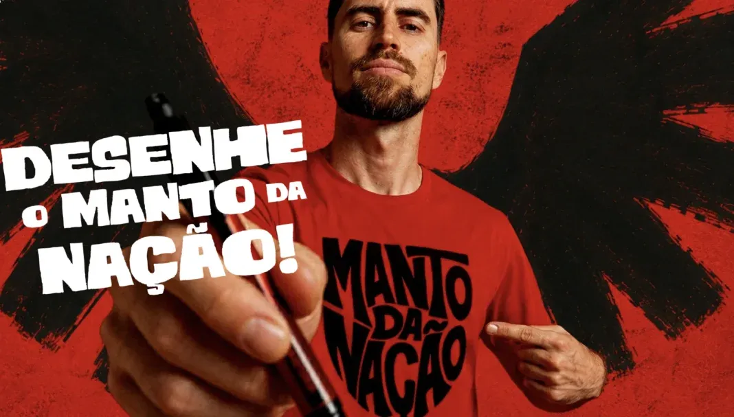 Brinde grátis: Concurso Flamengo Manto da Nação: crie a nova camisa e concorra a R$ 10 mil