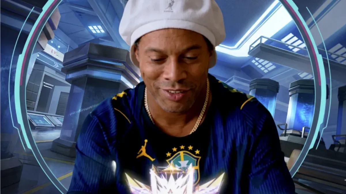 Brinde grátis: Brinde Grátis Free Fire: Pacote de Voz do Ronaldinho Gaúcho