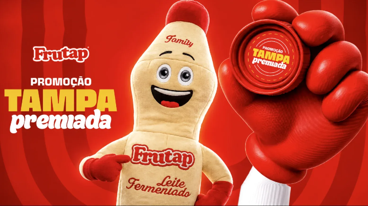 Brinde grátis: Tampa Premiada Frutap: concorra a uma das 500 pelúcias do Frutapão até 30 de agosto