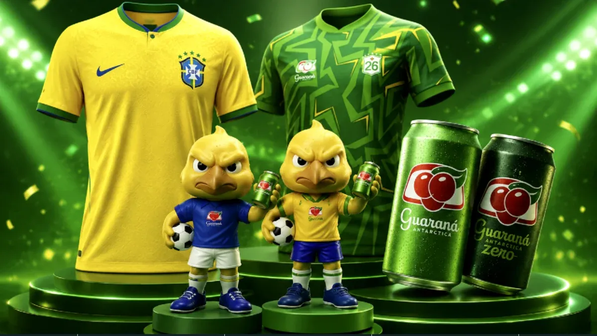 Brinde grátis: Sorteio Guaraná Antarctica: Concorra a Camisas da Seleção e Mini Craques na Copa 2026
