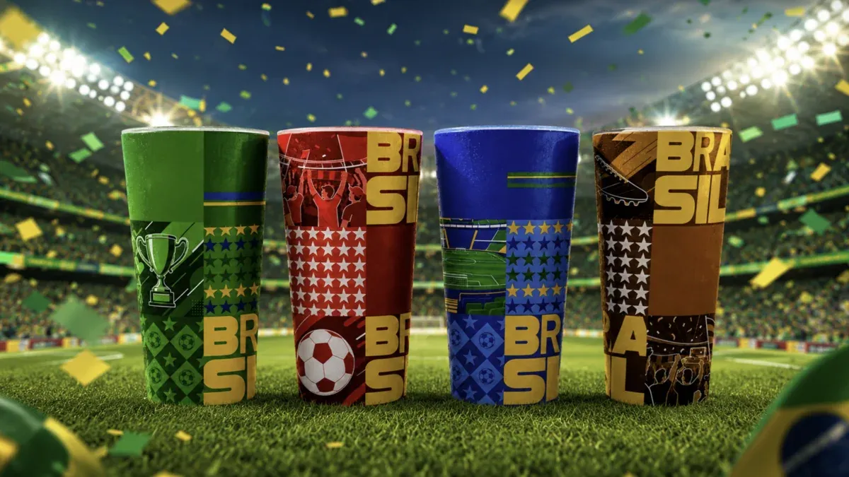 Brinde grátis: Sorteio Guarani: Concorra a Camisa do Brasil e Ganhe Copos Temáticos da Copa 2026