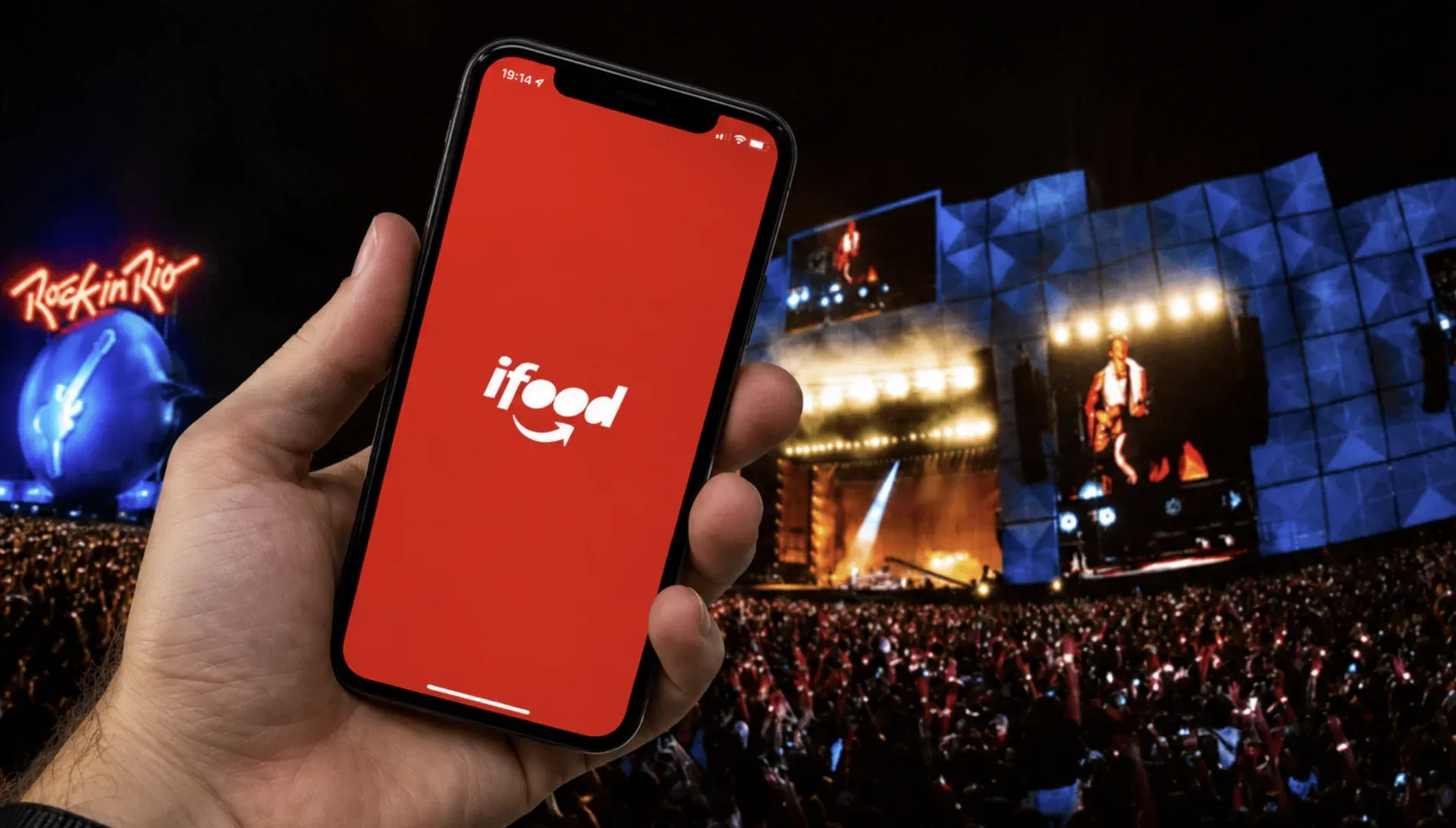 Brinde grátis: Sorteio iFood: concorra a 56 pares de ingressos para o Rock in Rio 2026 pedindo pelo app