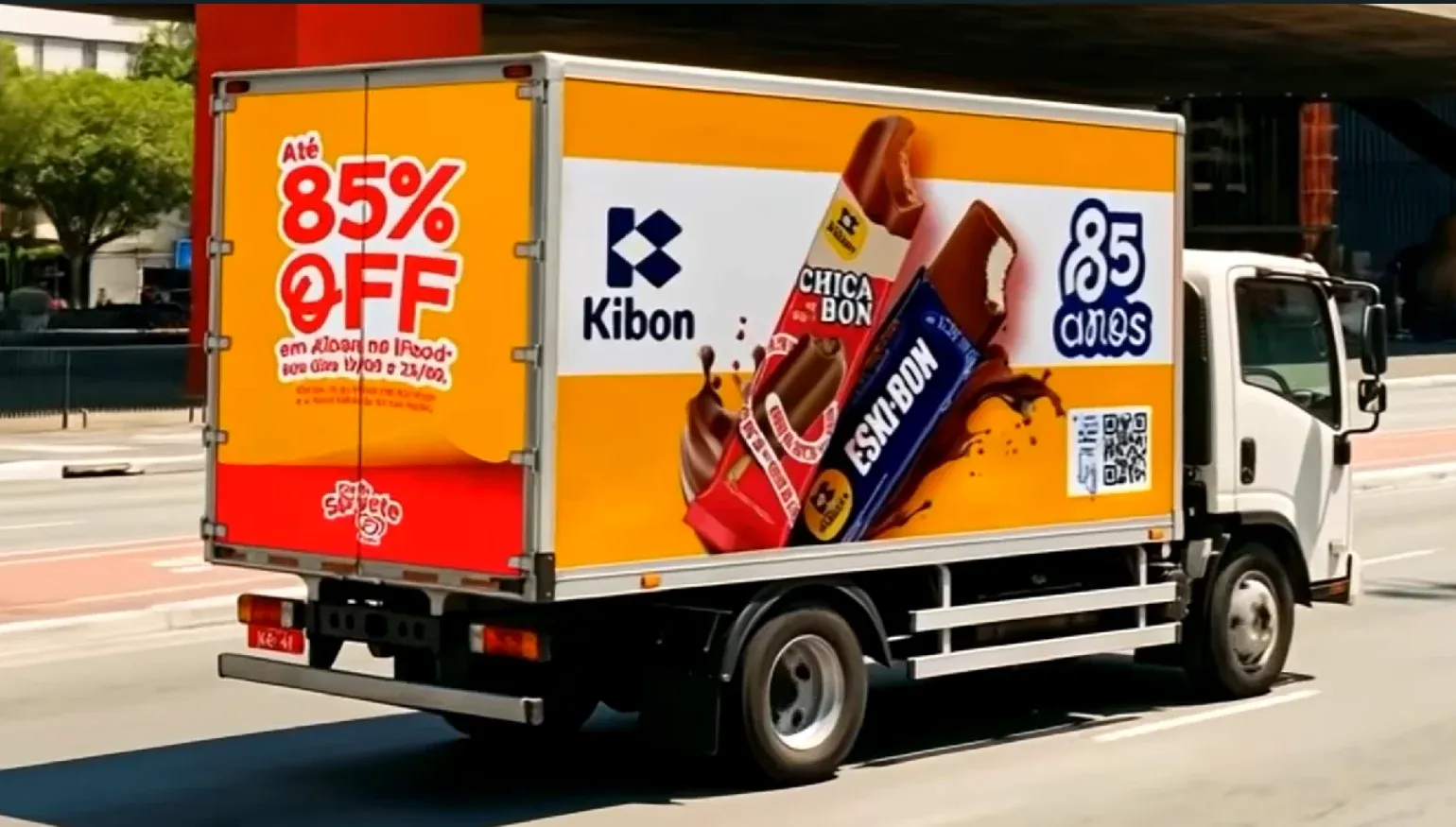 Brinde grátis: Desconto Kibon no iFood: Até 85% OFF no Dia do Sorvete e Caminhões dos 85 Anos em SP