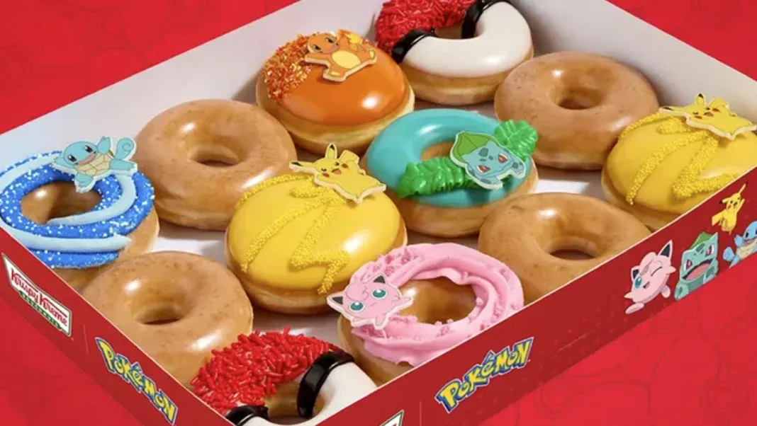 Brinde grátis: Compre e Ganhe Krispy Kreme: Donuts Colecionáveis de Pokémon chegam ao Brasil