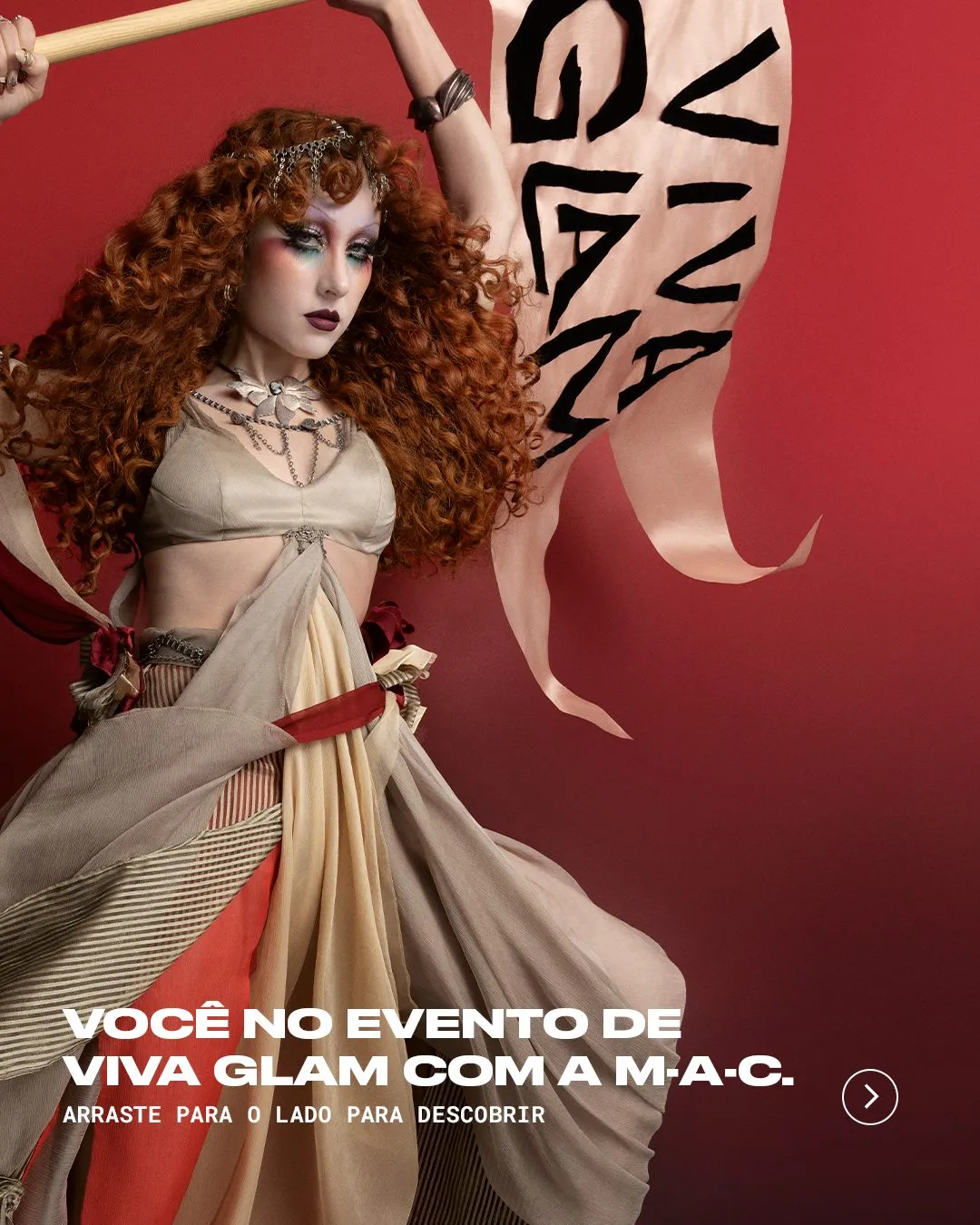 Brinde grátis: Concurso M·A·C: Concorra ao Evento VIVA GLAM e a Kit da Linha com Chappell Roan até 19/09