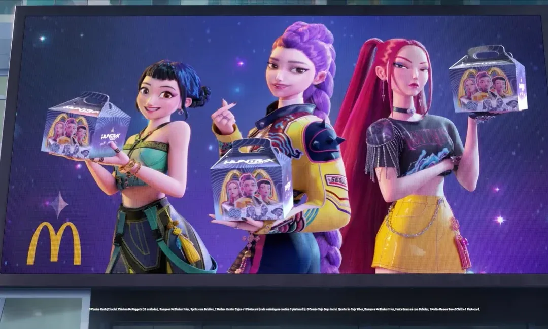 Brinde grátis: Compre e Ganhe McDonald's: Menu Guerreiras do K-POP com Photocards Colecionáveis