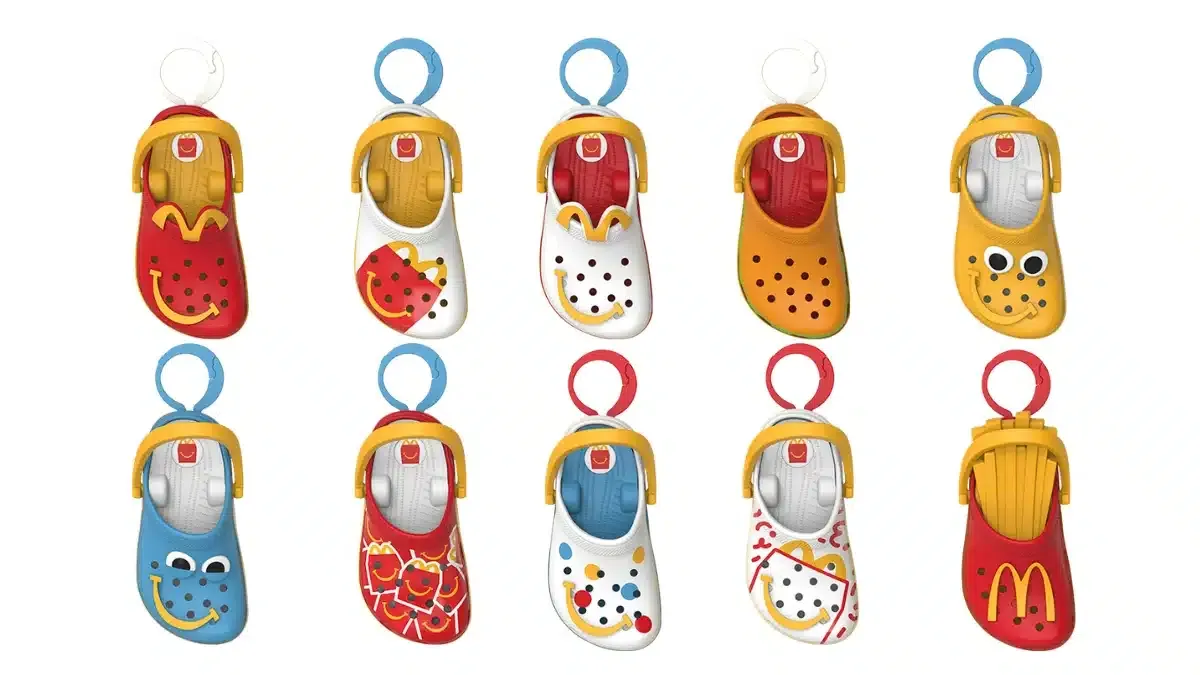 Brinde grátis: Compre e Ganhe Mini Crocs no McLanche Feliz do McDonald's