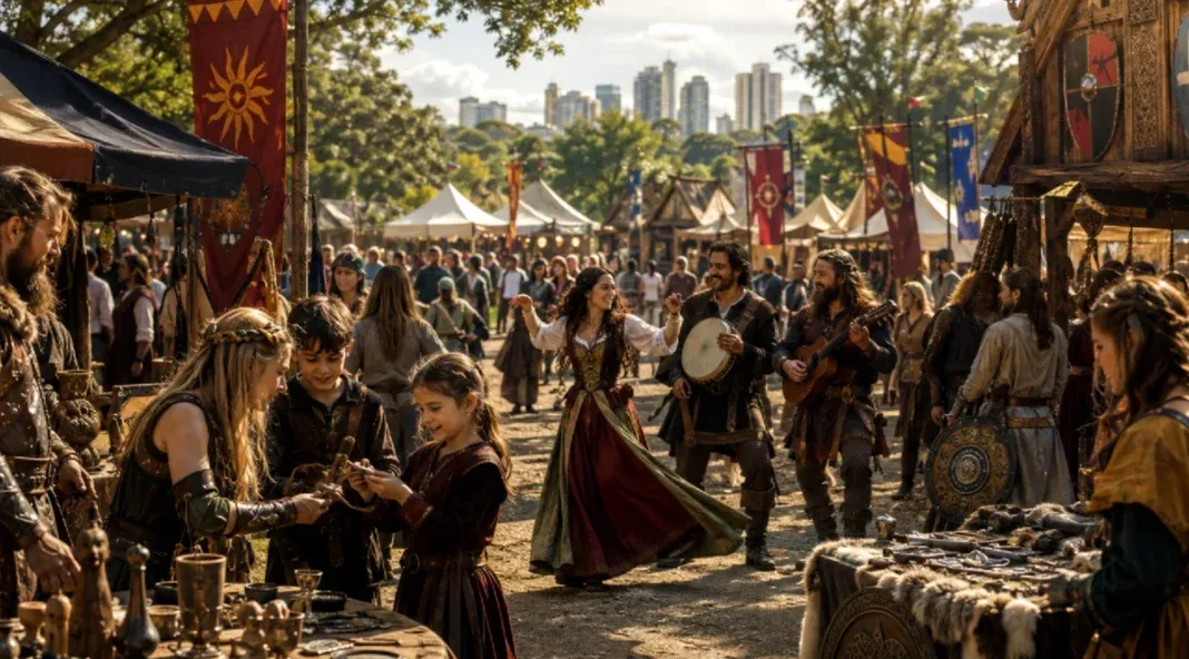 Brinde grátis: Medieval Experience: Edição Gratuita em SP com Doação de 1kg de Alimento