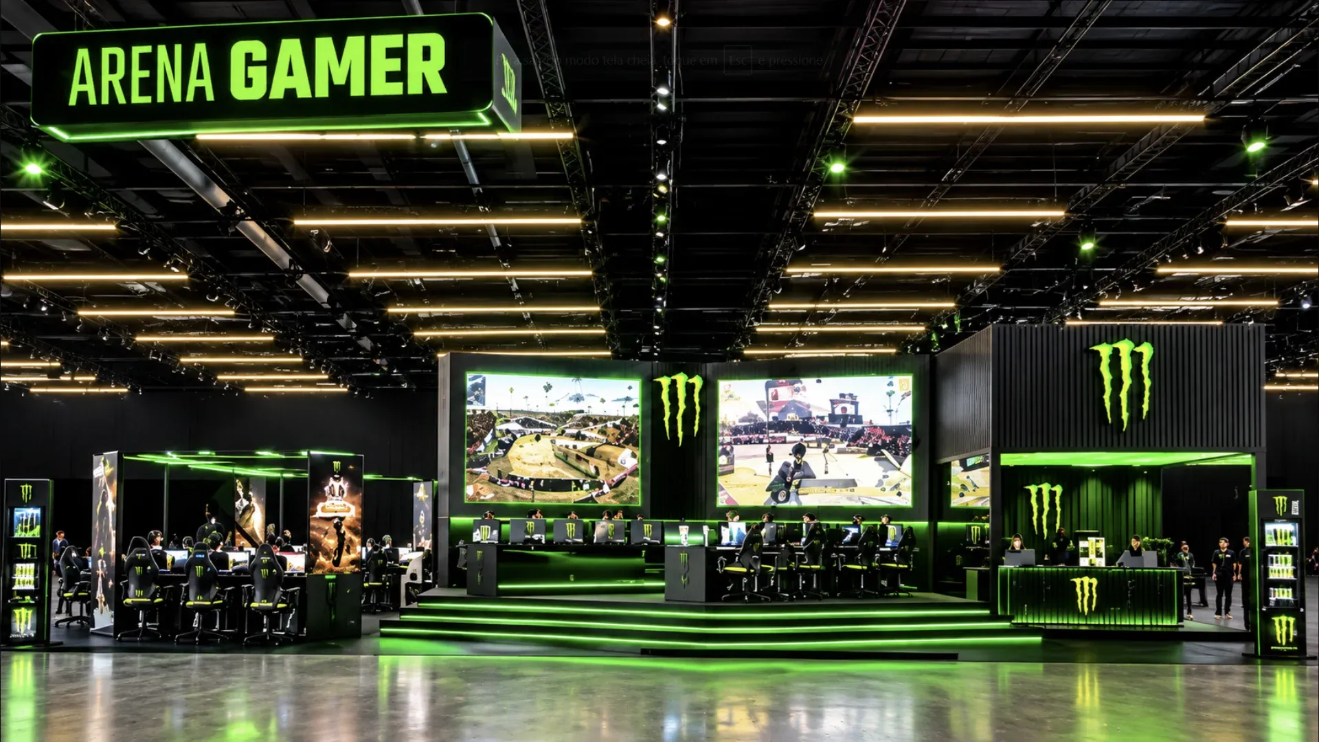 Brinde grátis: Compre e Ganhe Monster Energy na BGS 2026: Brindes nas Monster Stores e Cadeira Gamer em Disputa