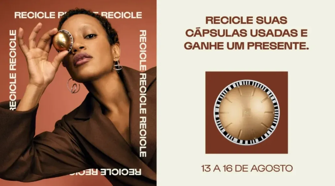 Brinde grátis: Brinde Grátis Nespresso: leve cápsulas usadas à boutique e ganhe um presente