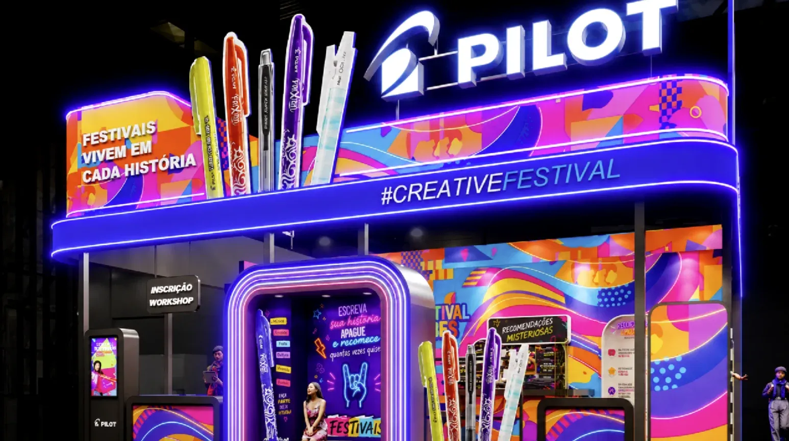 Brinde grátis: Brinde Grátis Pilot na Bienal do Livro: Leve Tampinhas Plásticas e Ganhe Brindes