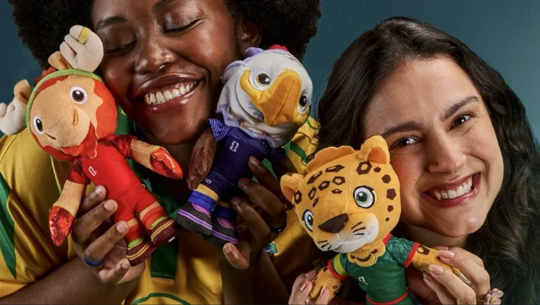 Brinde grátis: Compre e Ganhe Rexona: leve 3 aerossóis na Raia ou Drogasil e ganhe a pelúcia da mascote da Copa 2026