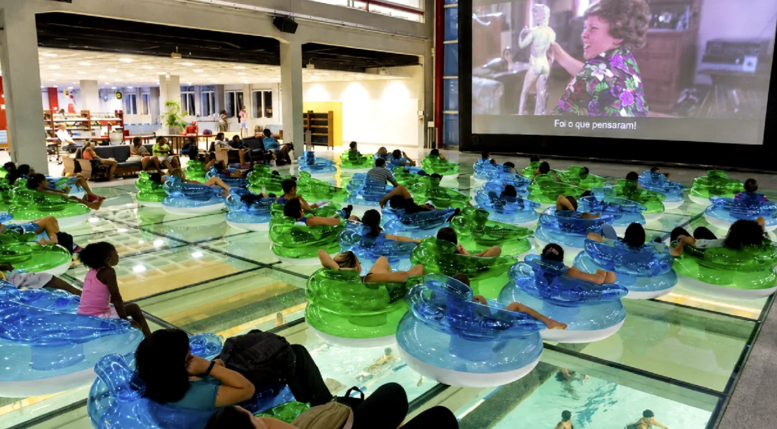 Brinde grátis: Grátis no Sesc: Cinema Dentro da Piscina com Ingressos Gratuitos em SP