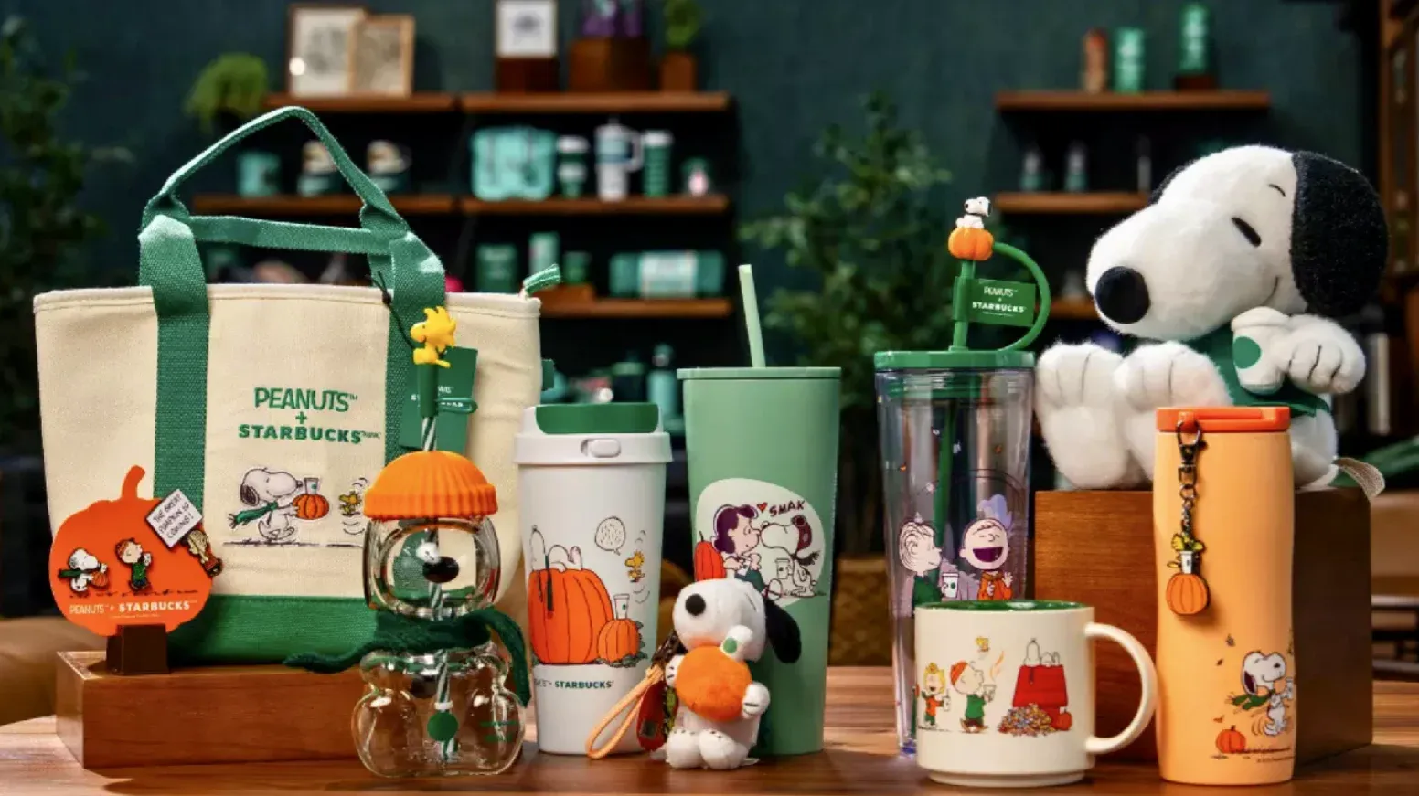 Brinde grátis: Promoção Starbucks: Coleção do Snoopy Chega às Lojas em 22 de Setembro