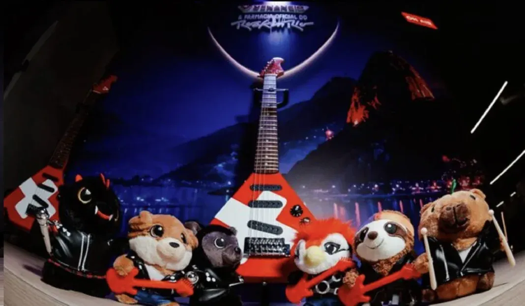 Brinde grátis: Brinde Grátis Venancio no Rock in Rio 2026: Pelúcias Colecionáveis no Desafio Musical