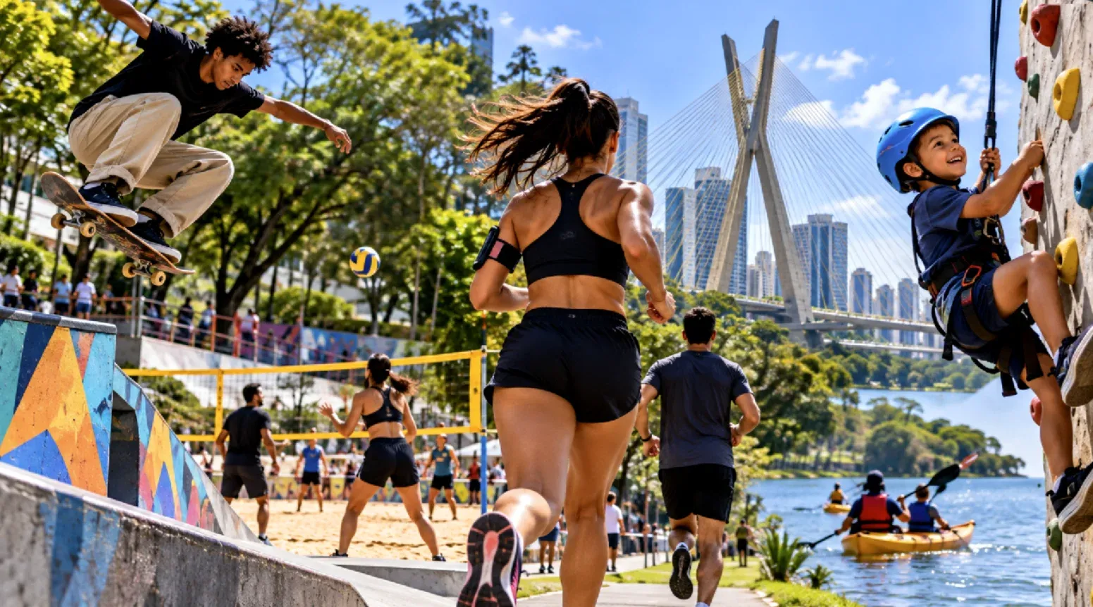 Brinde grátis: Virada Esportiva 2026: São Paulo Tem Milhares de Atividades Esportivas Grátis nos Dias 19 e 20