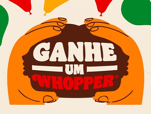 Imagem promocional do brinde Burger King celebra 5 anos do Clube BK com promoções, pontos extras e prêmios para clientes
